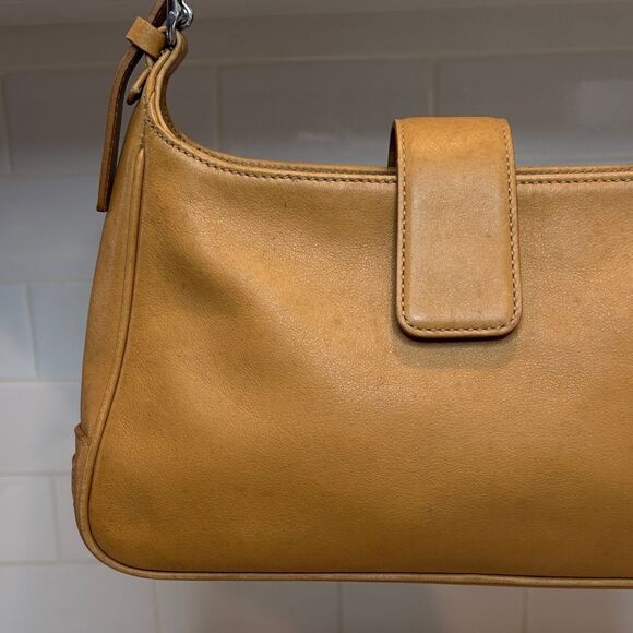 Coach Bag Purse Handbag Leather Vintage Hampton Hobo Shoulder Bag Pocketbook - Picture 2 of 16